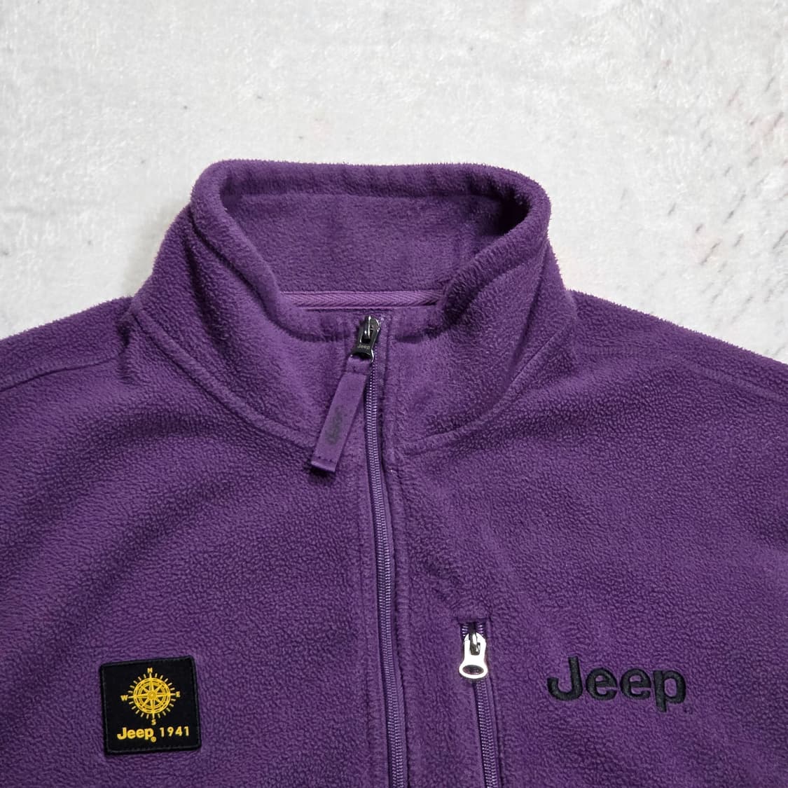 지프 퍼플 후리스 베스트 상품이미지2