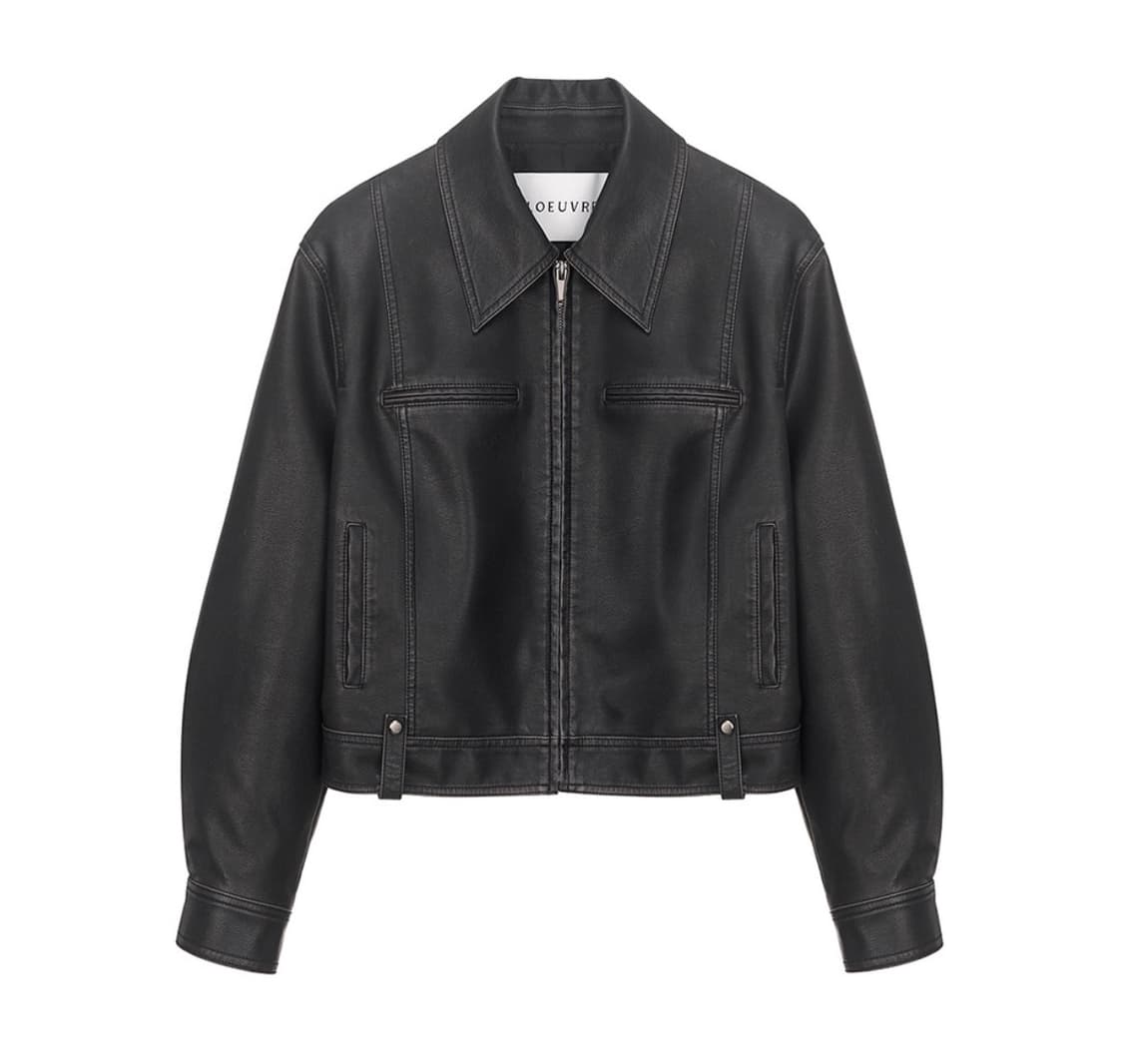 루에브르 레더자켓 S 상품이미지1