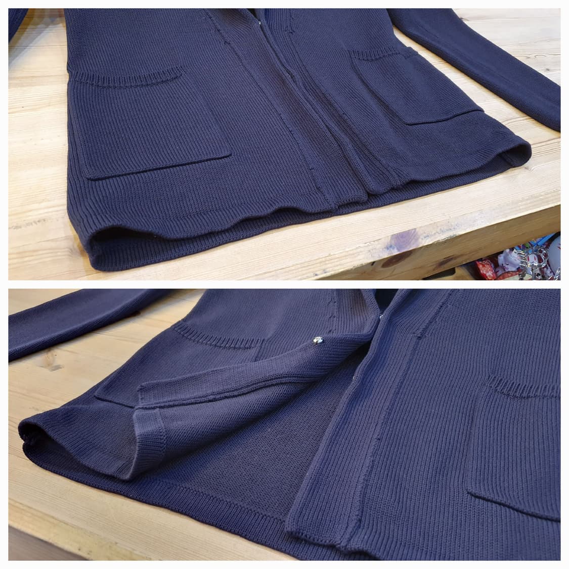 55.띠어리 블랙 가디건 상품이미지6