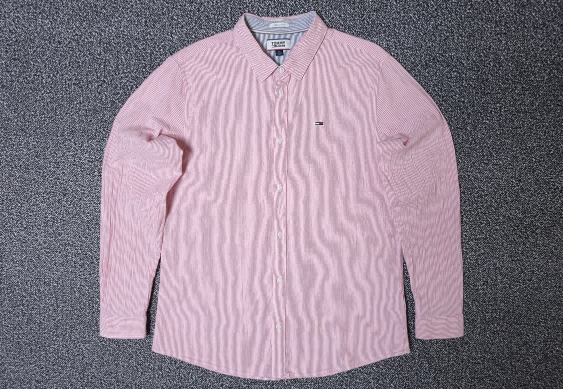 [무료배송][110]타미진스 남성용 스트라이프 셔츠 남방 상품이미지1