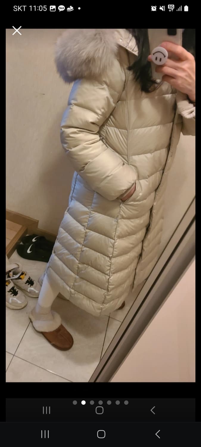 롱패딩  상품이미지4