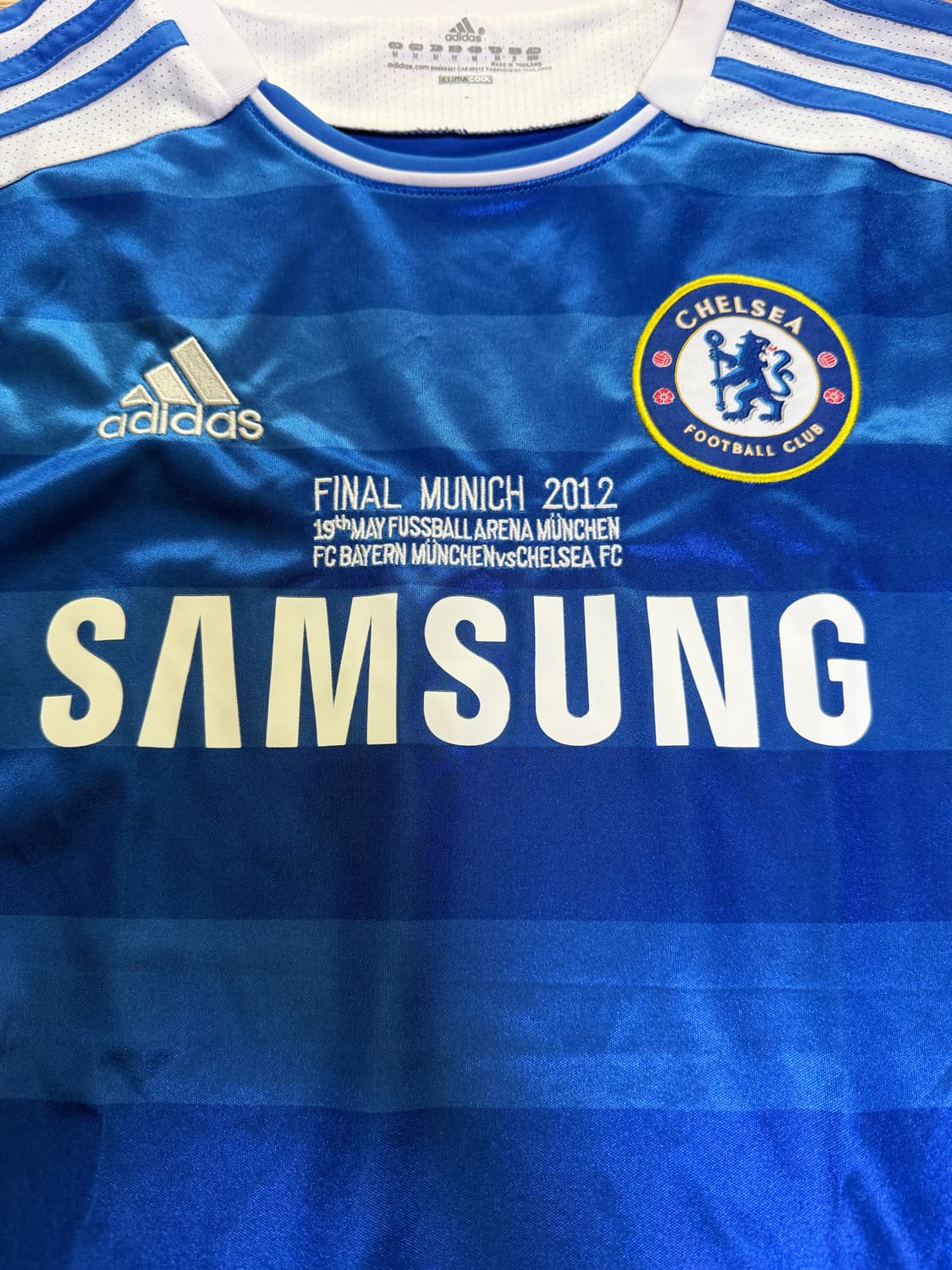 첼시 11/12 챔피언스 리그 결승 유니폼 노마킹 상품이미지2