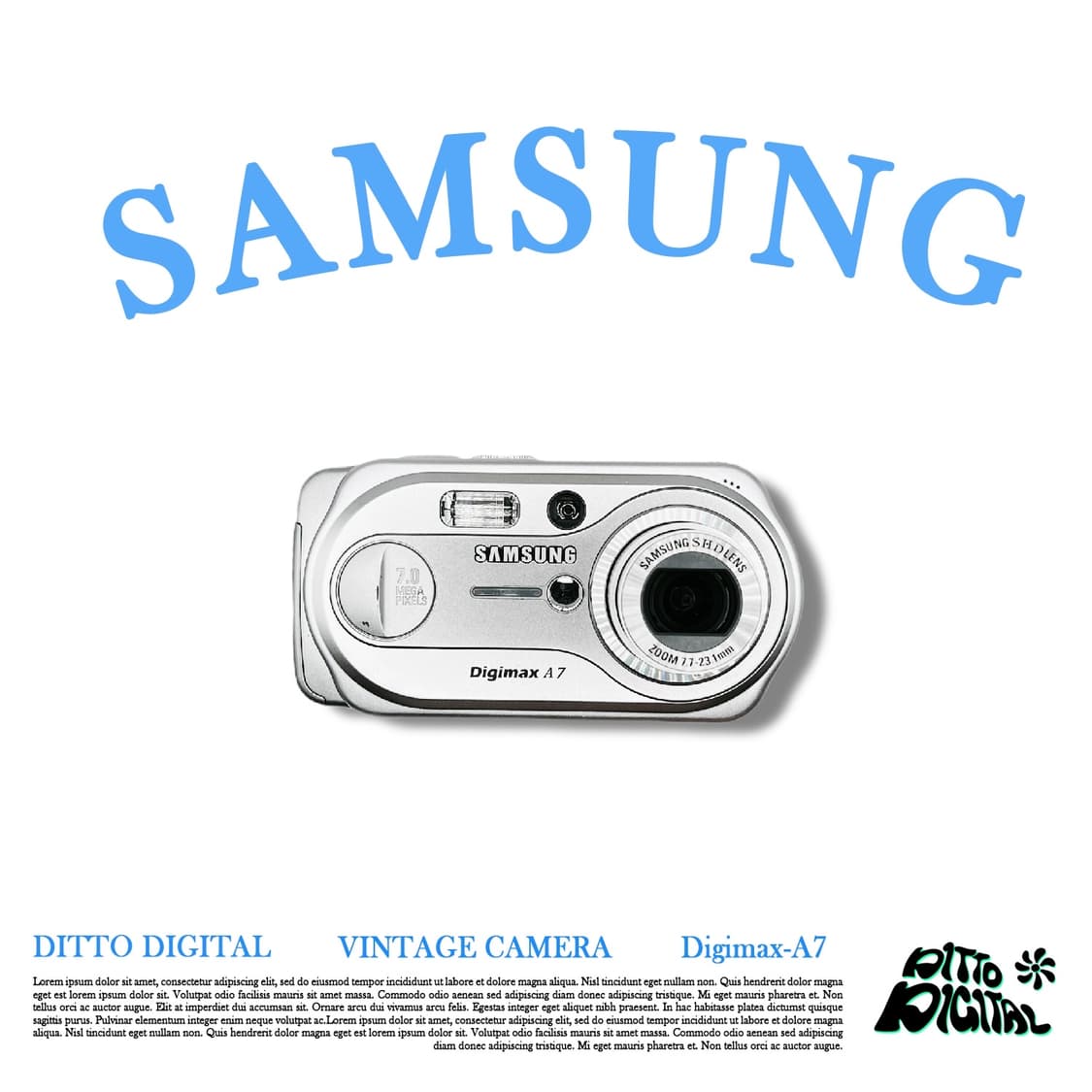  Samsung digital A7 디카 상품이미지1