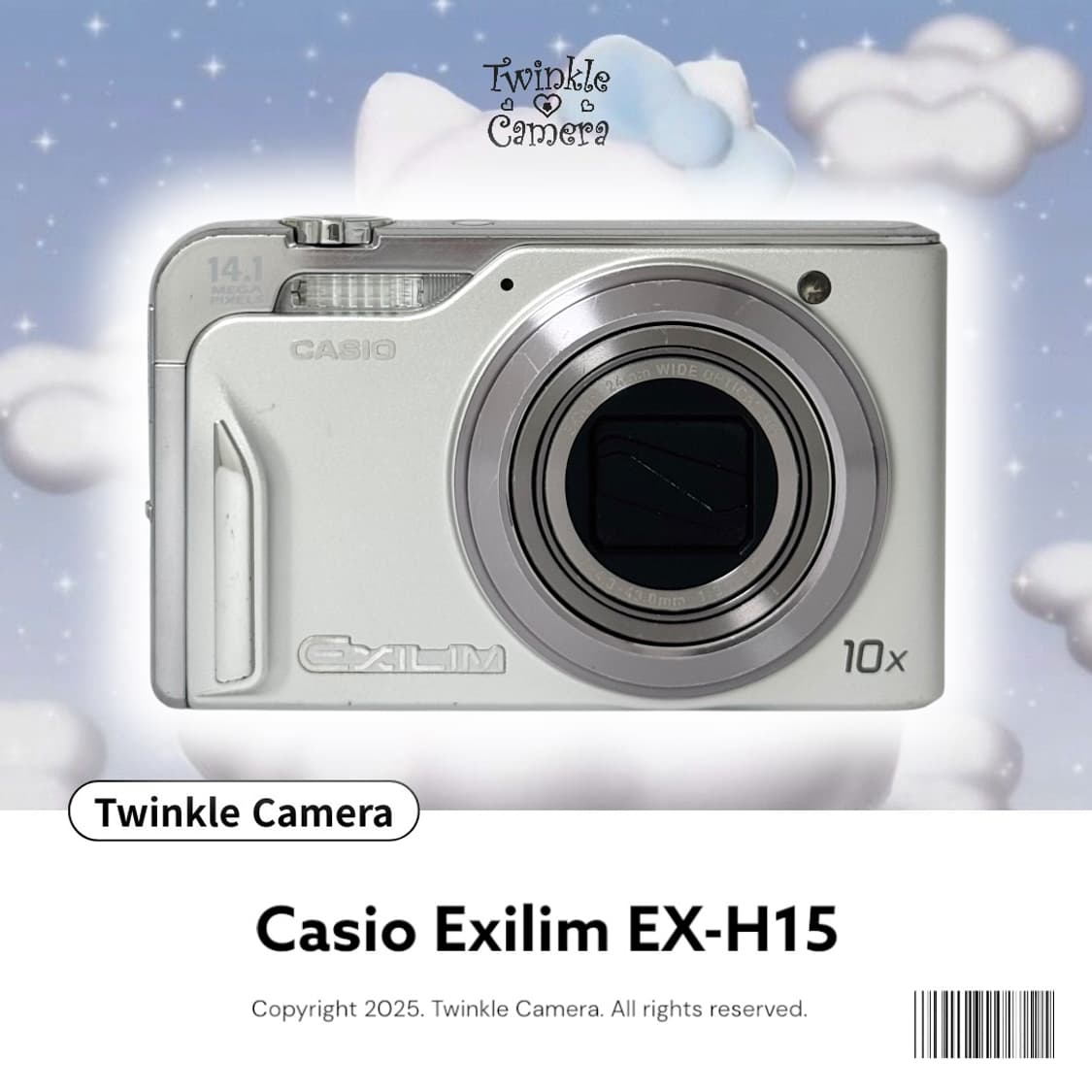 (츄 디카💕) Casio Exilim 카시오 엑슬림 EX-H15 상품이미지1