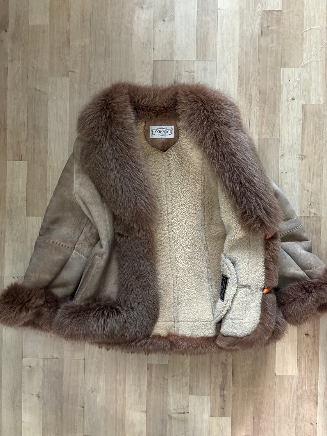 양털 리얼 무스탕 폭스 퍼자켓 상품이미지4