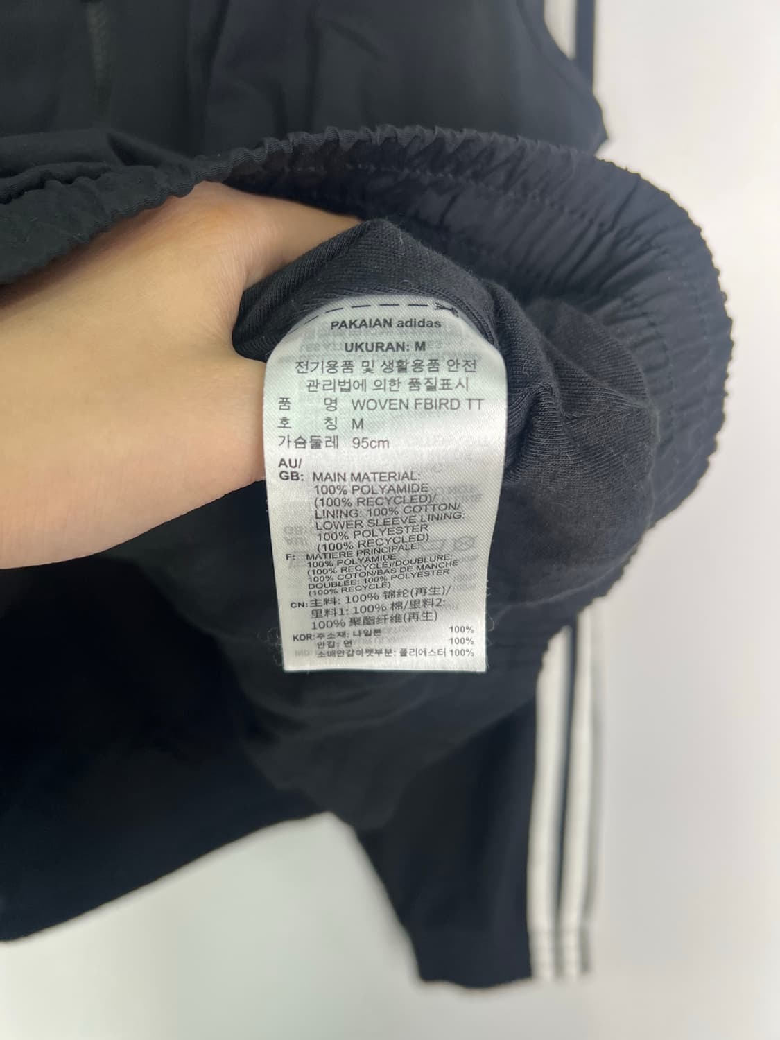 아디다스 블랙 바람막이  상품이미지3