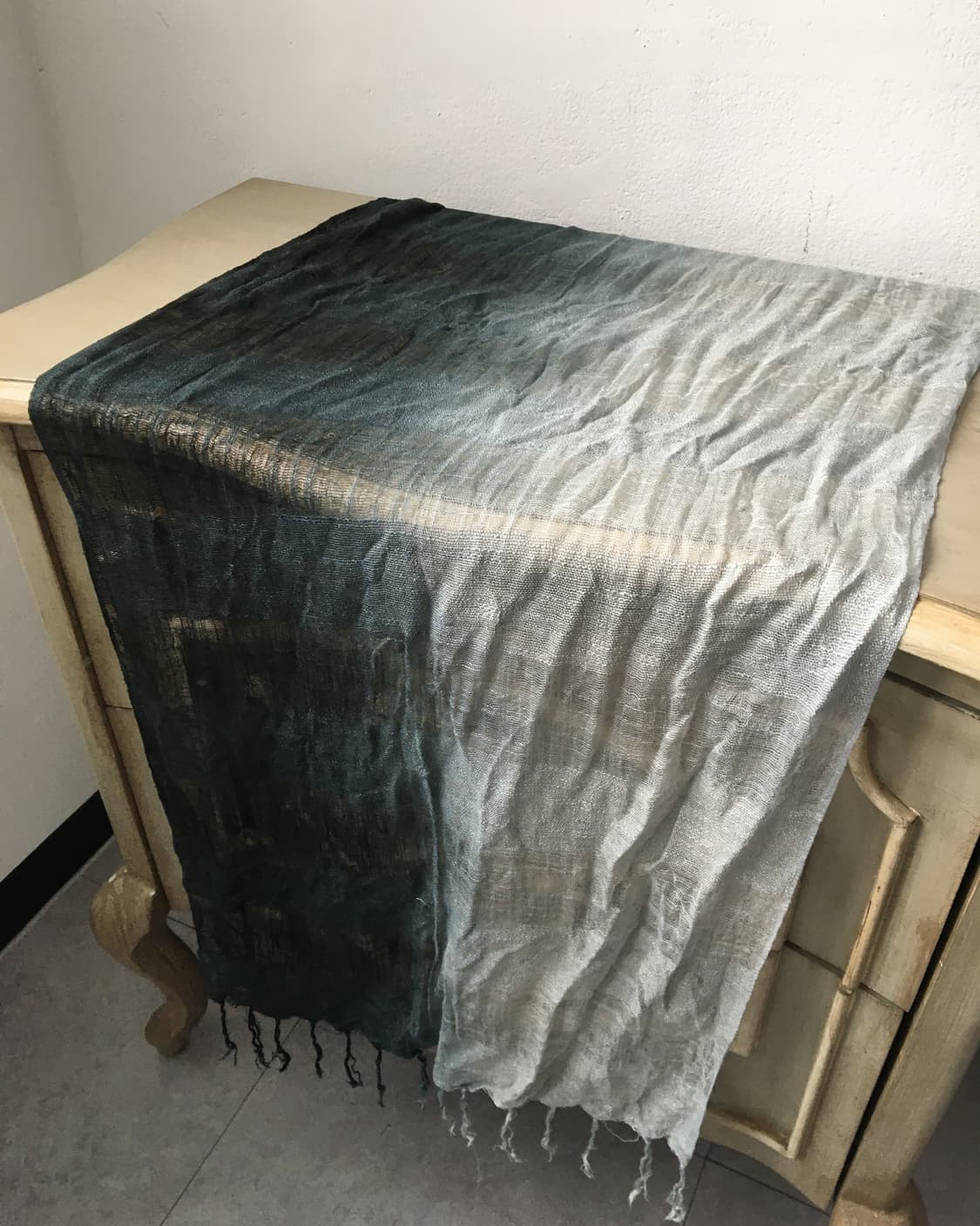 dyed pattern scarf 상품이미지4