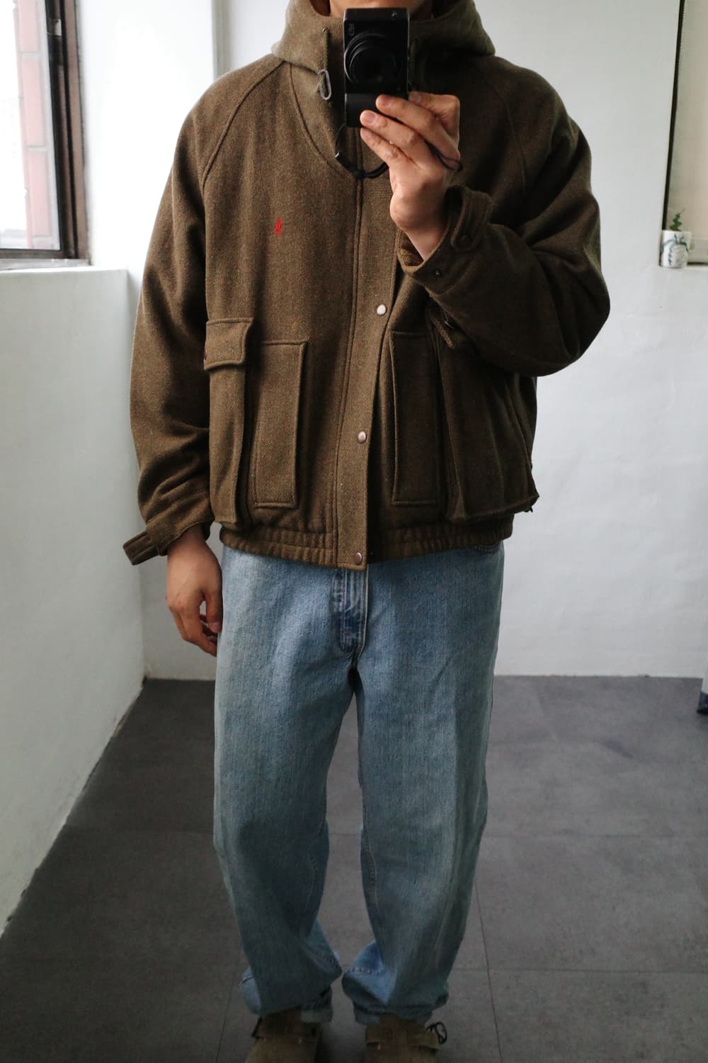 90s 폴로 울 멀티 포켓 자켓 상품이미지10