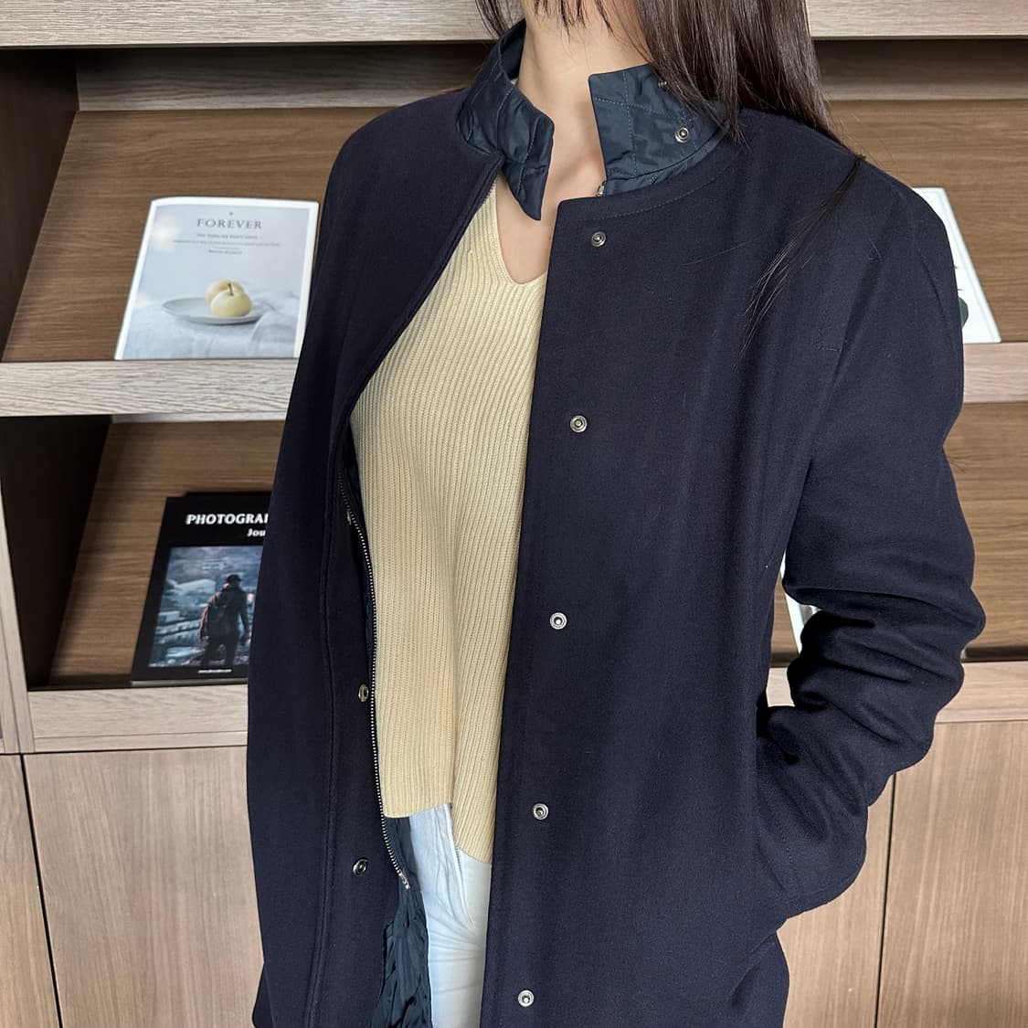 질샌더 jil sander navy 코트 상품이미지1