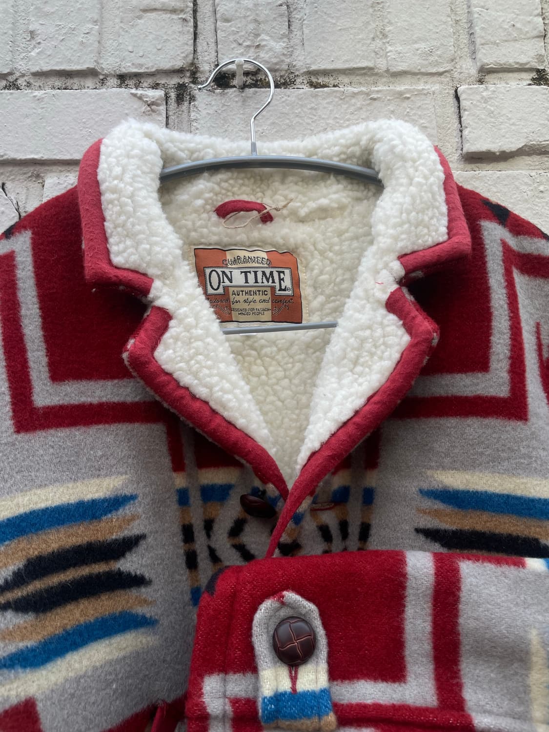 Vintage Navajo Native Wool Jacket  상품이미지4