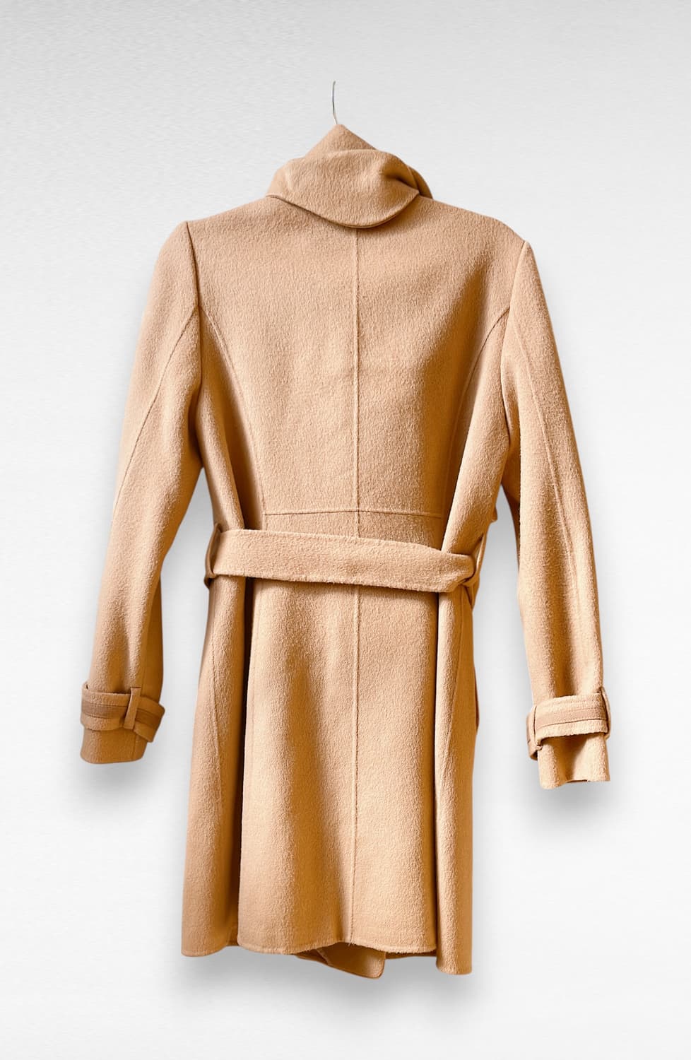 THE IZZAT 더 아이잗 카멜 울 코트 벨트 모직코트 상품이미지2