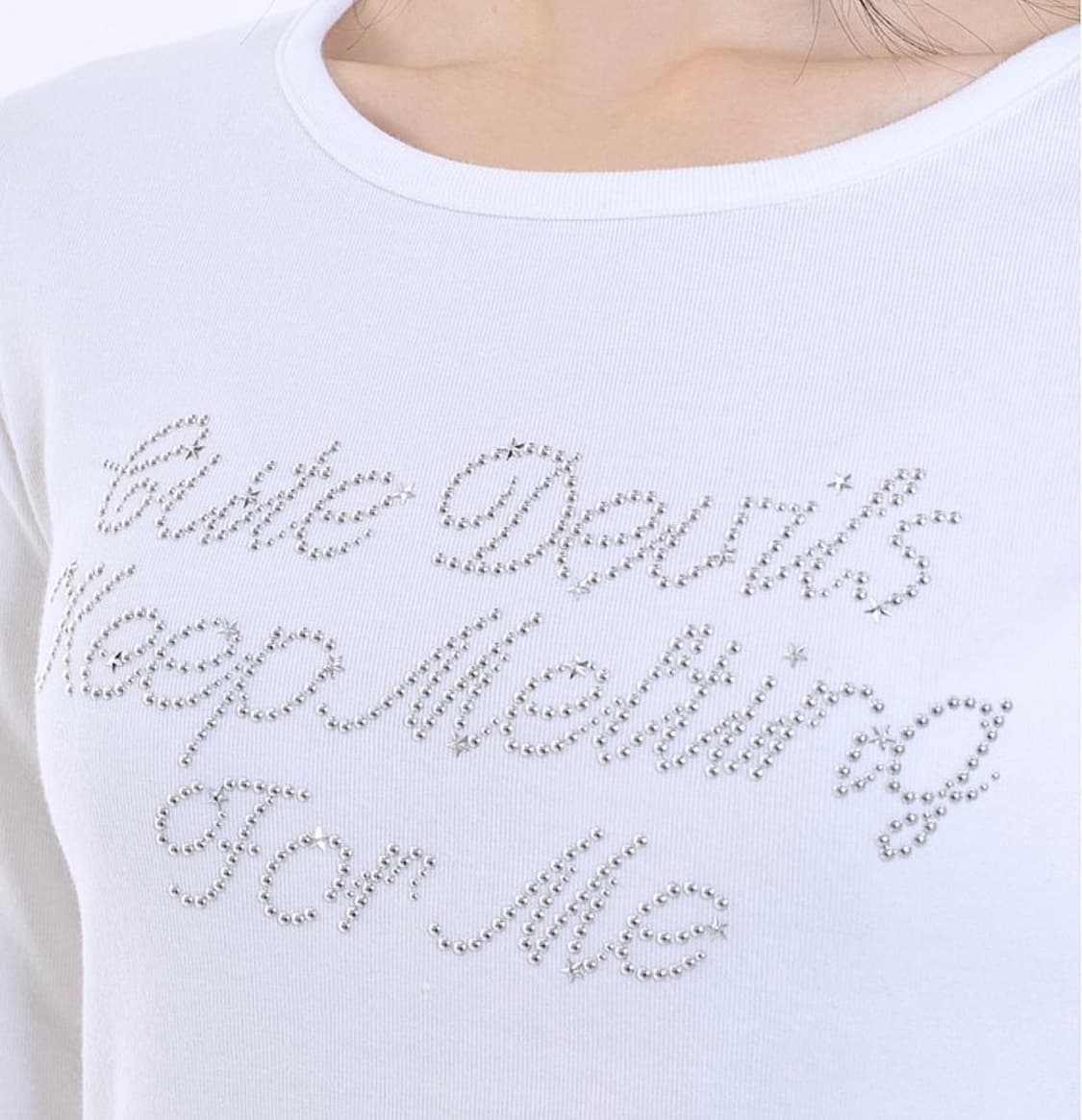 러닝하이 핫픽스 레터링 티 상품이미지2