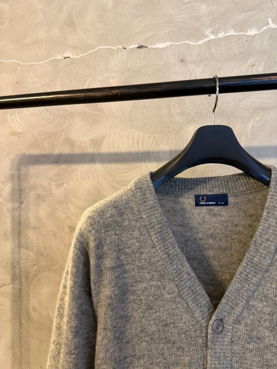 프레드페리 셔틀랜드울 가디건 100 상품이미지2