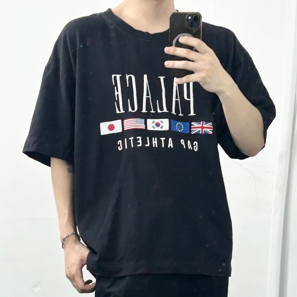 팔라스 X GAP 24SS 헤비 저지 반팔 티셔츠 상품이미지4