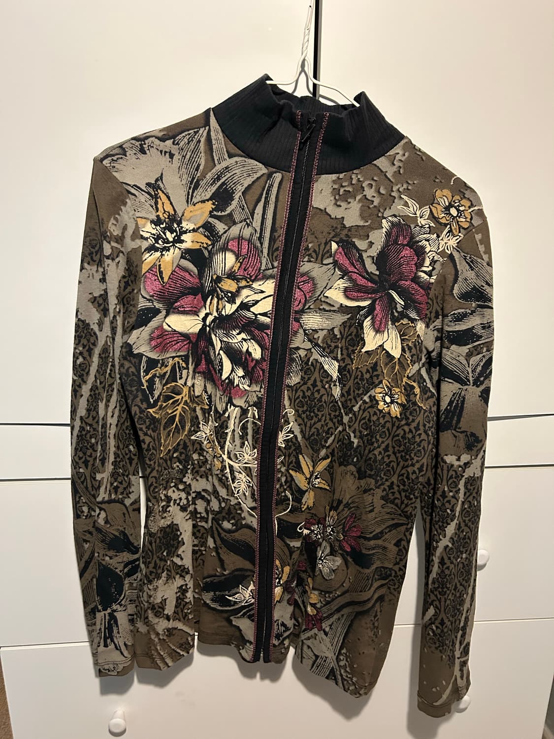 바닐라슈가 오리엔탈 페어리 고스펑크 빈티지 패턴 집업 상품이미지1