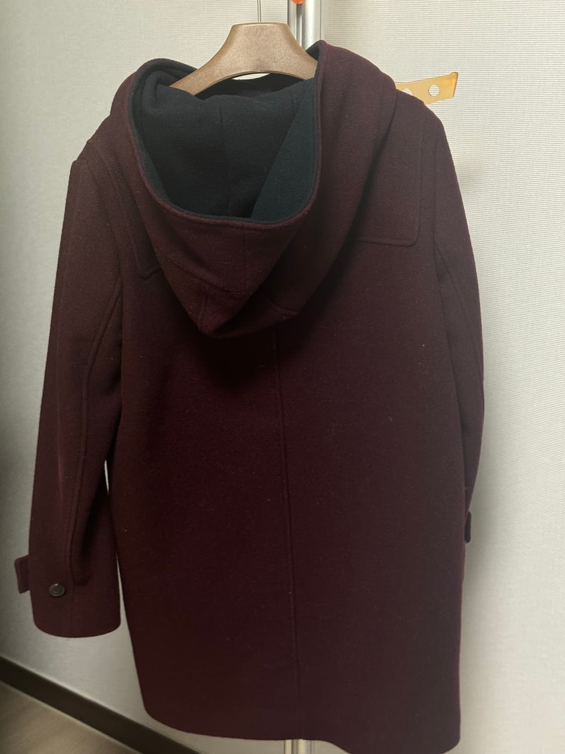 잭앤질 버건디 떡볶이코트 상품이미지2