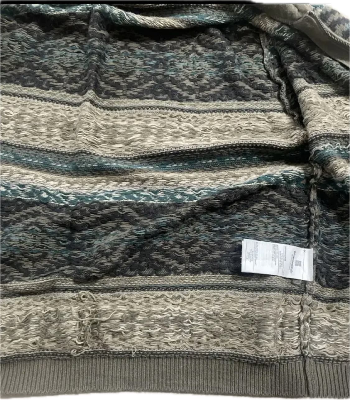 디스이즈네버댓 Hooded Zip Up Sweater Brown 상품이미지5
