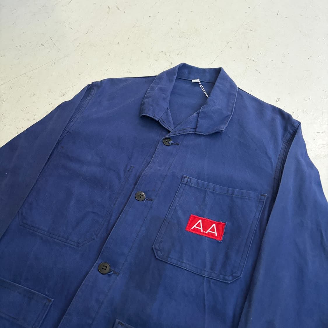 70s-80s OG 빈티지 프렌치 워크 자켓 L 상품이미지4