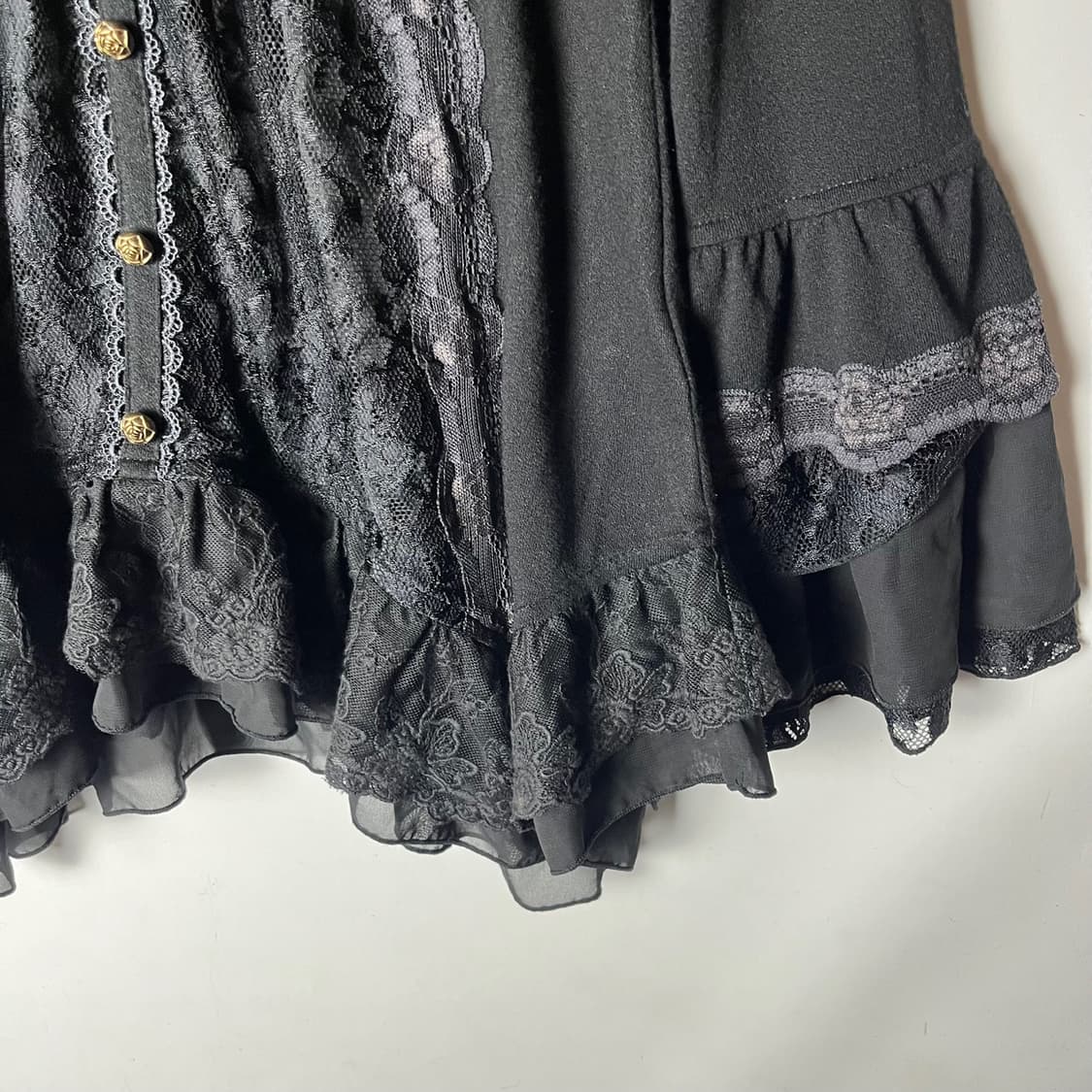 [AXES FEMME] 엑시즈팜 고딕풍 레이스 슬리브 (새상품) 상품이미지4