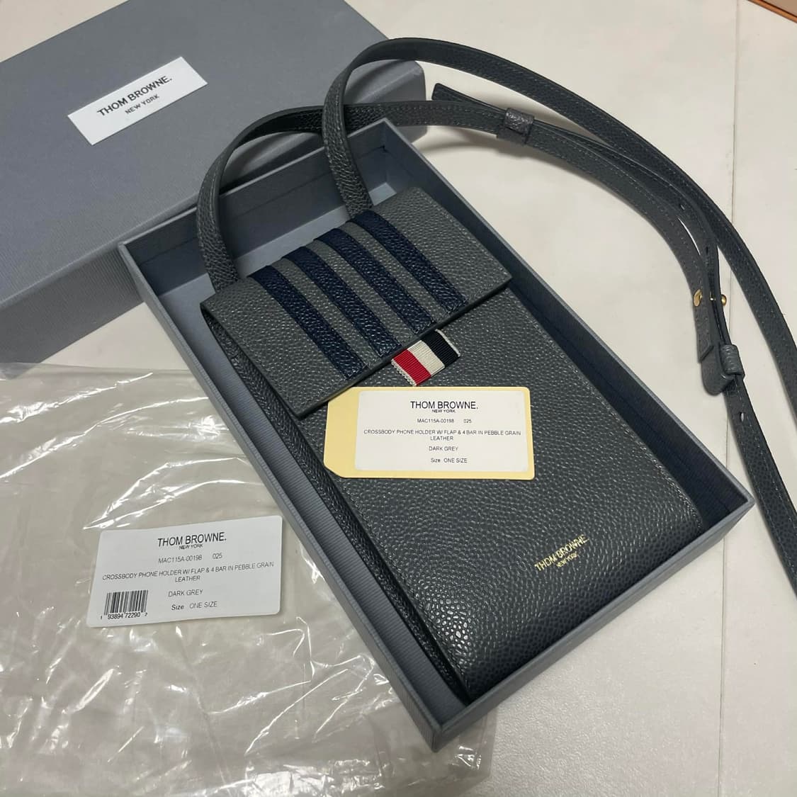 톰브라운 그레이  (정품) 풀박스 크로스백 상품이미지1
