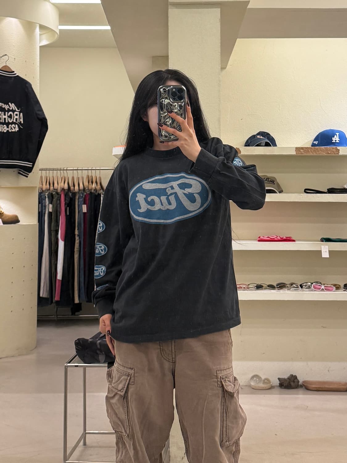 레이지 어게인스트 더 머신 × 퍼크트 협업 빈티지 롱슬리브 티셔츠 U12 상품이미지1