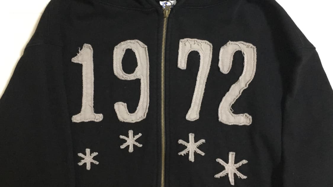 TCM 1972 hooded zip-up(black)  L 상품이미지5