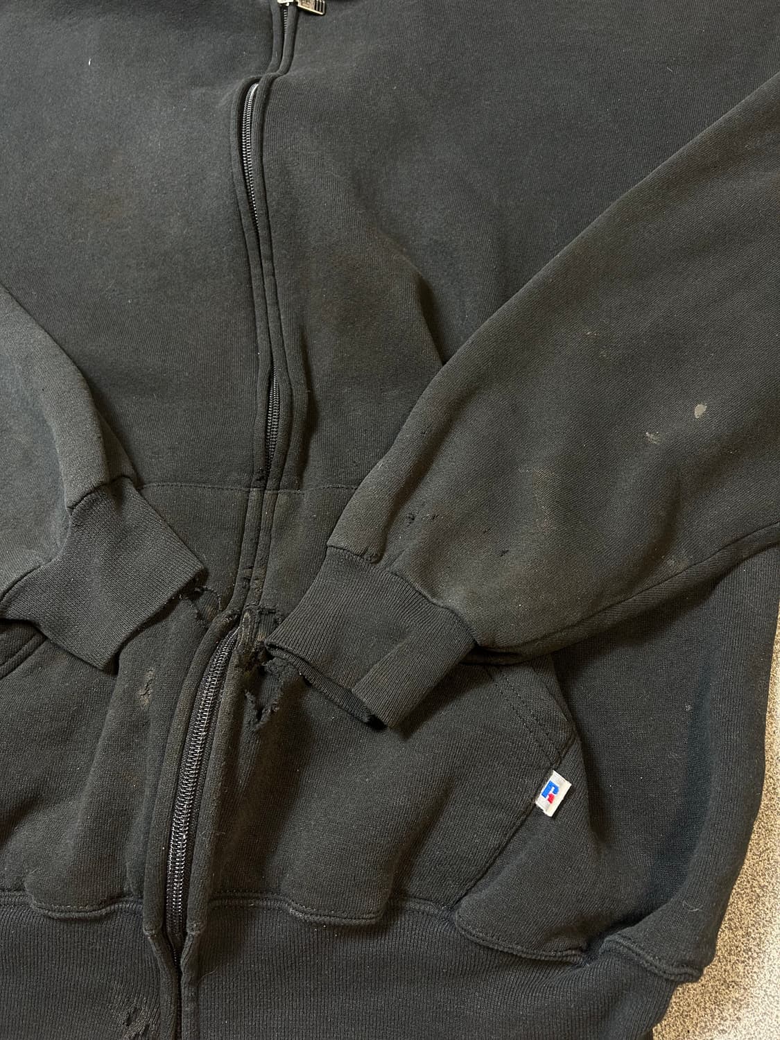 90년대 러셀 애슬레틱 후드집업 판매 상품이미지3