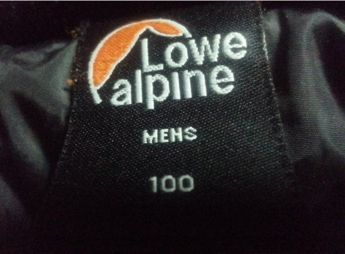 로우알파인 오리털패딩 블랙 100 상품이미지4