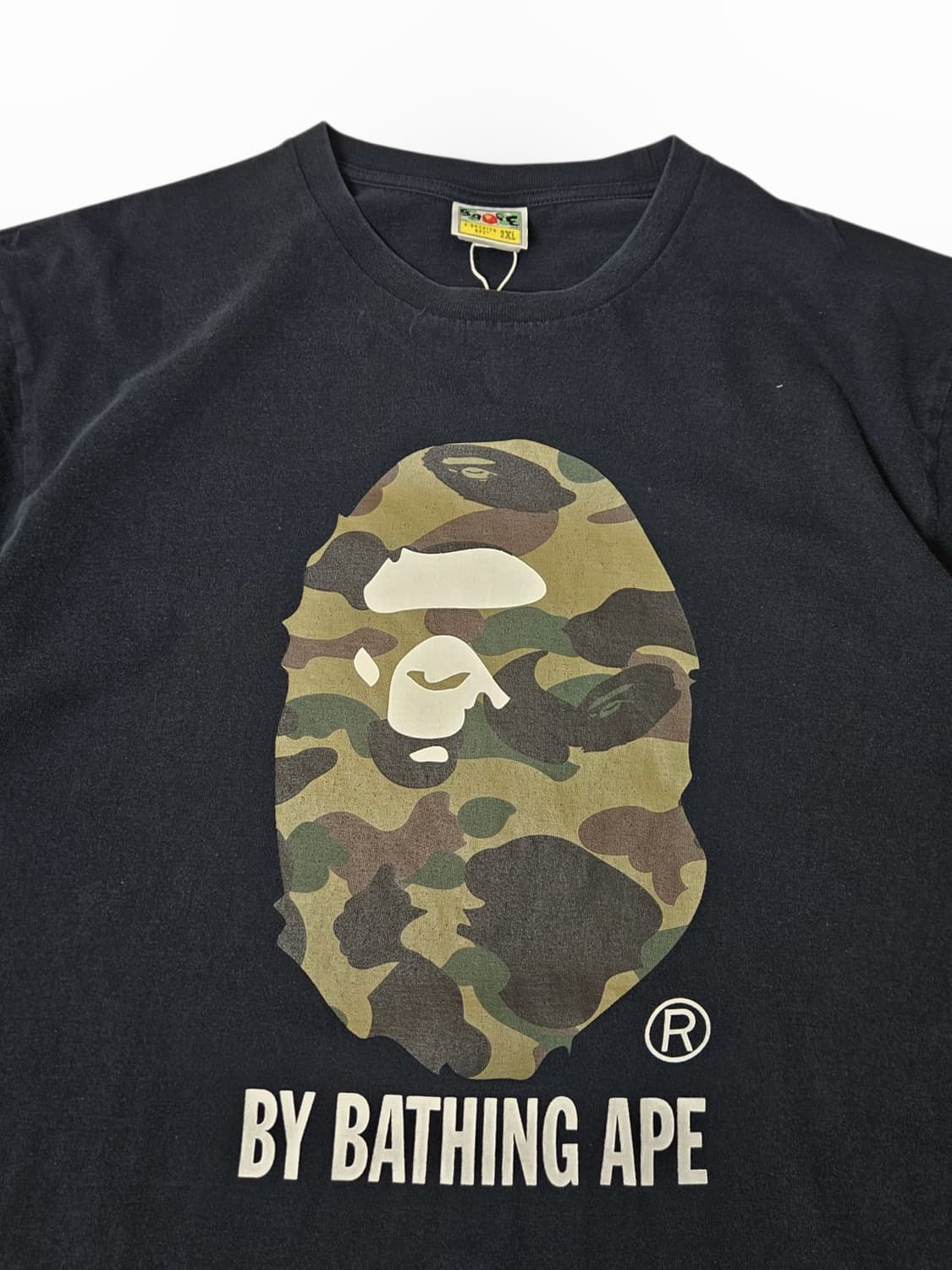 베이프 빅헤드 카모 사루 티셔츠 2XL XXL 상품이미지5