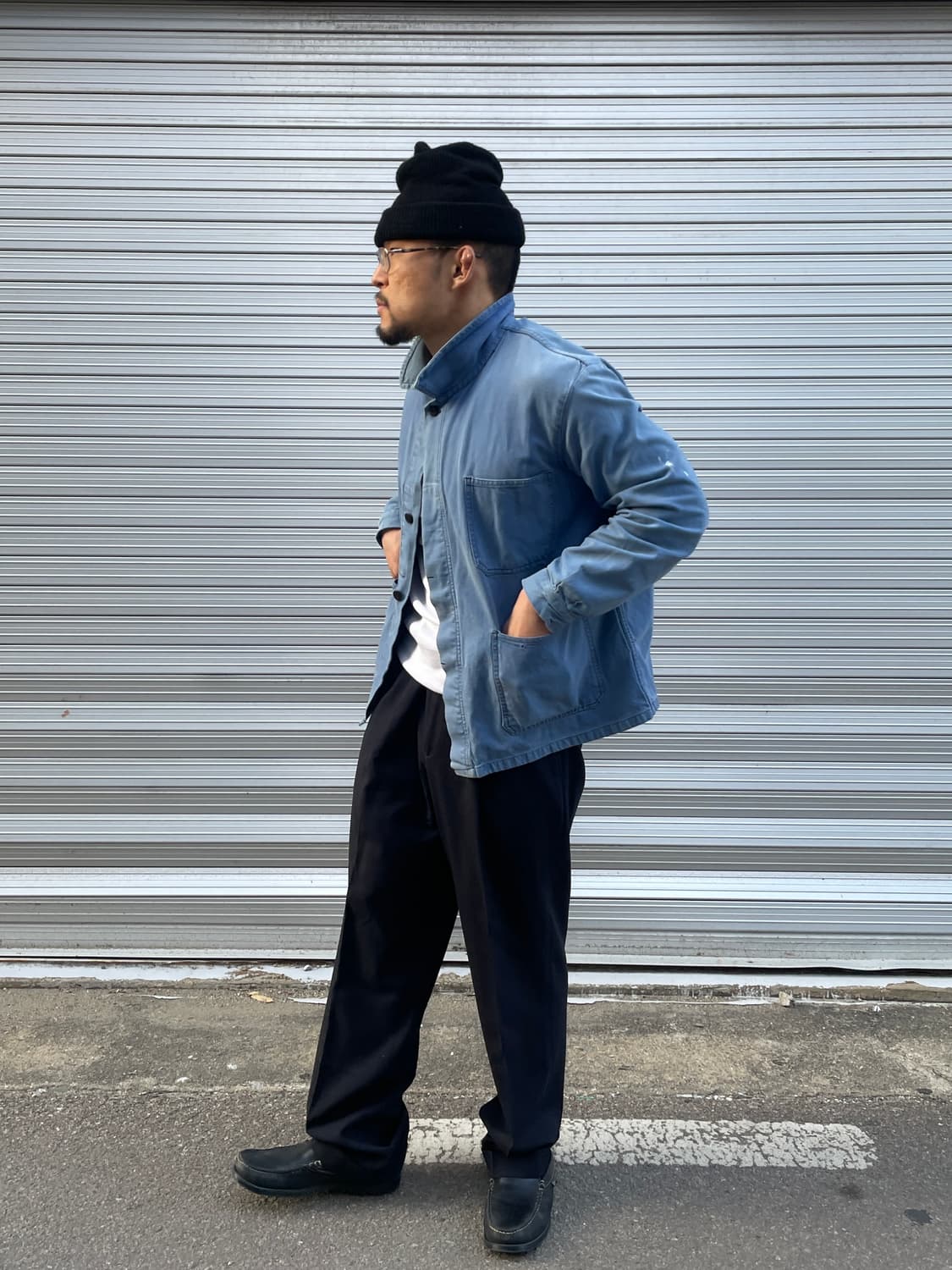 00s Lauren Ralph Lauren Trousers Navy  상품이미지1