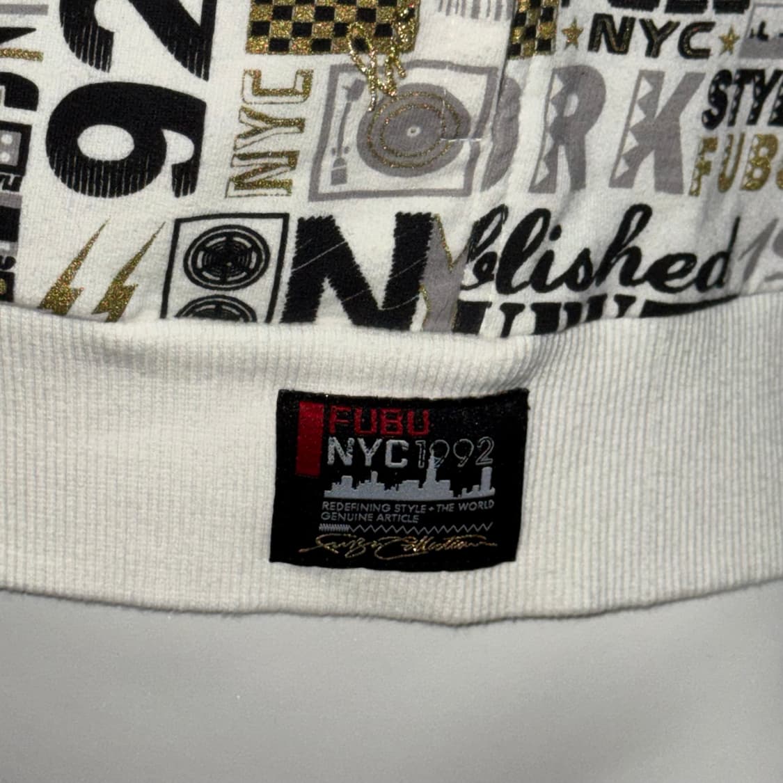 Fubu nyc 1992 Y2K 후드집업 상품이미지3