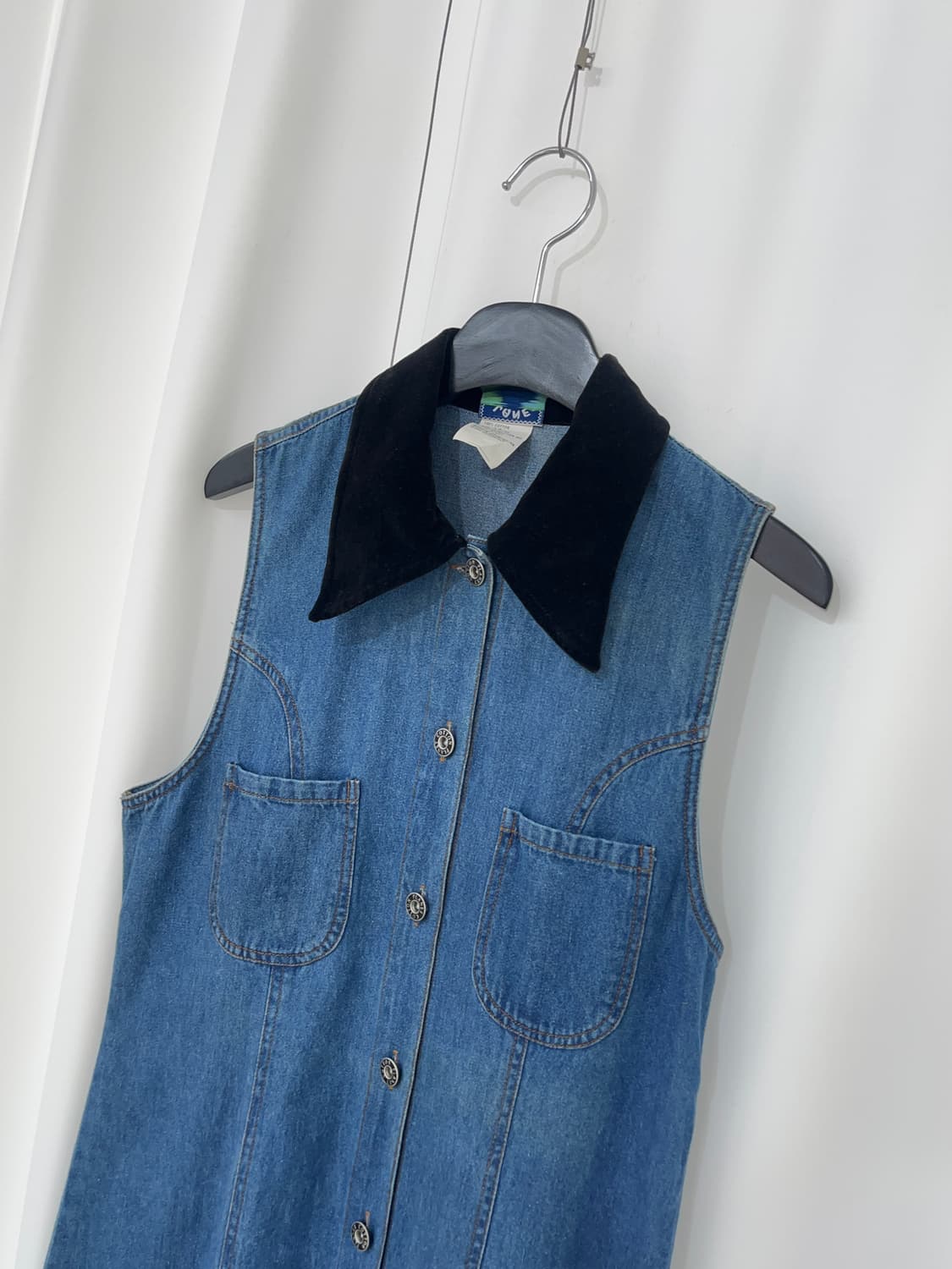 PLANET COTTON butterfly collar one piece 상품이미지2