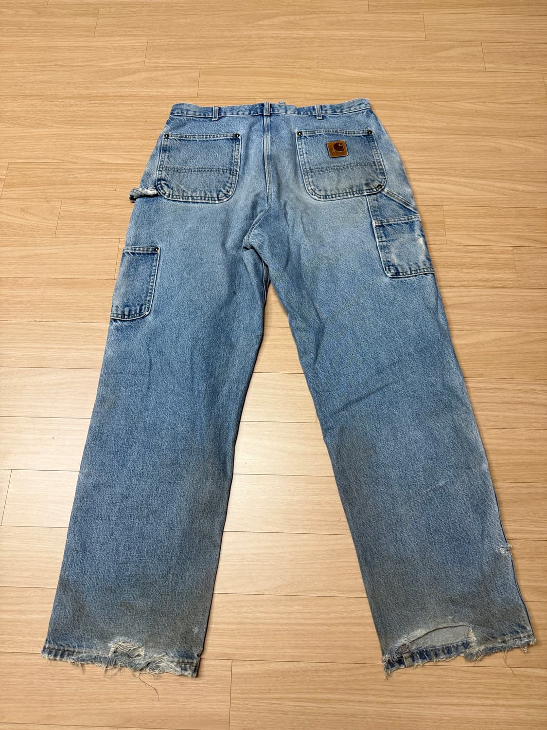 90s 빈티지 칼하트 더블니 청바지 데님 상품이미지2