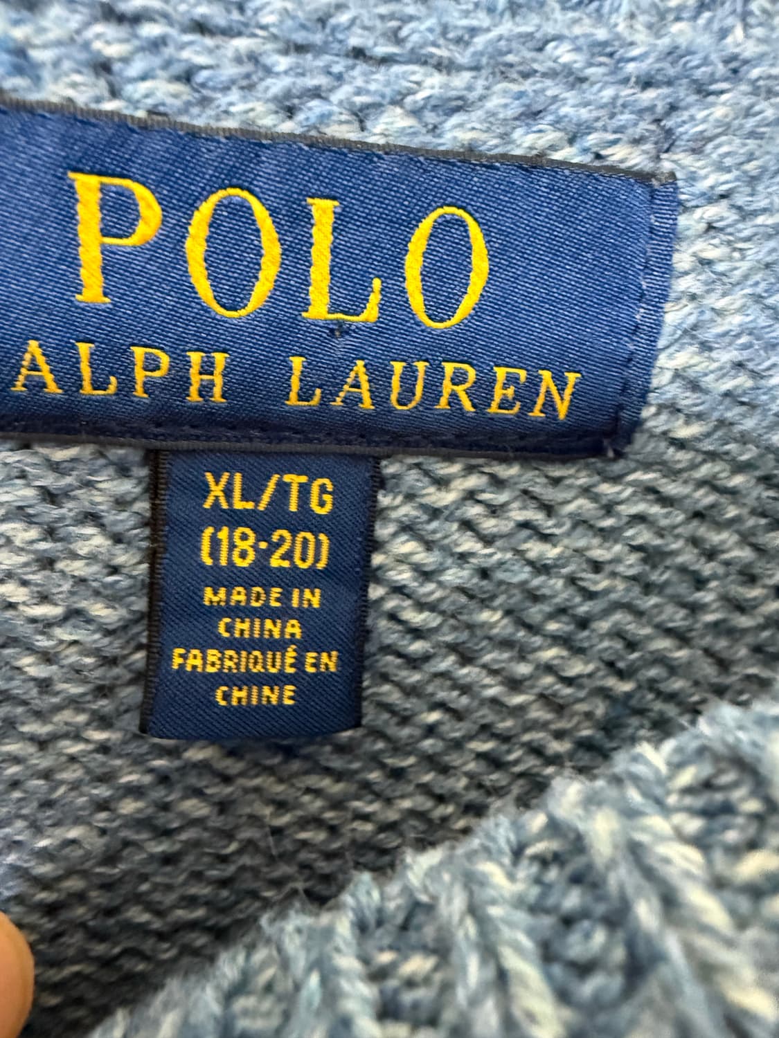 폴로랄프로렌 니트 상품이미지2