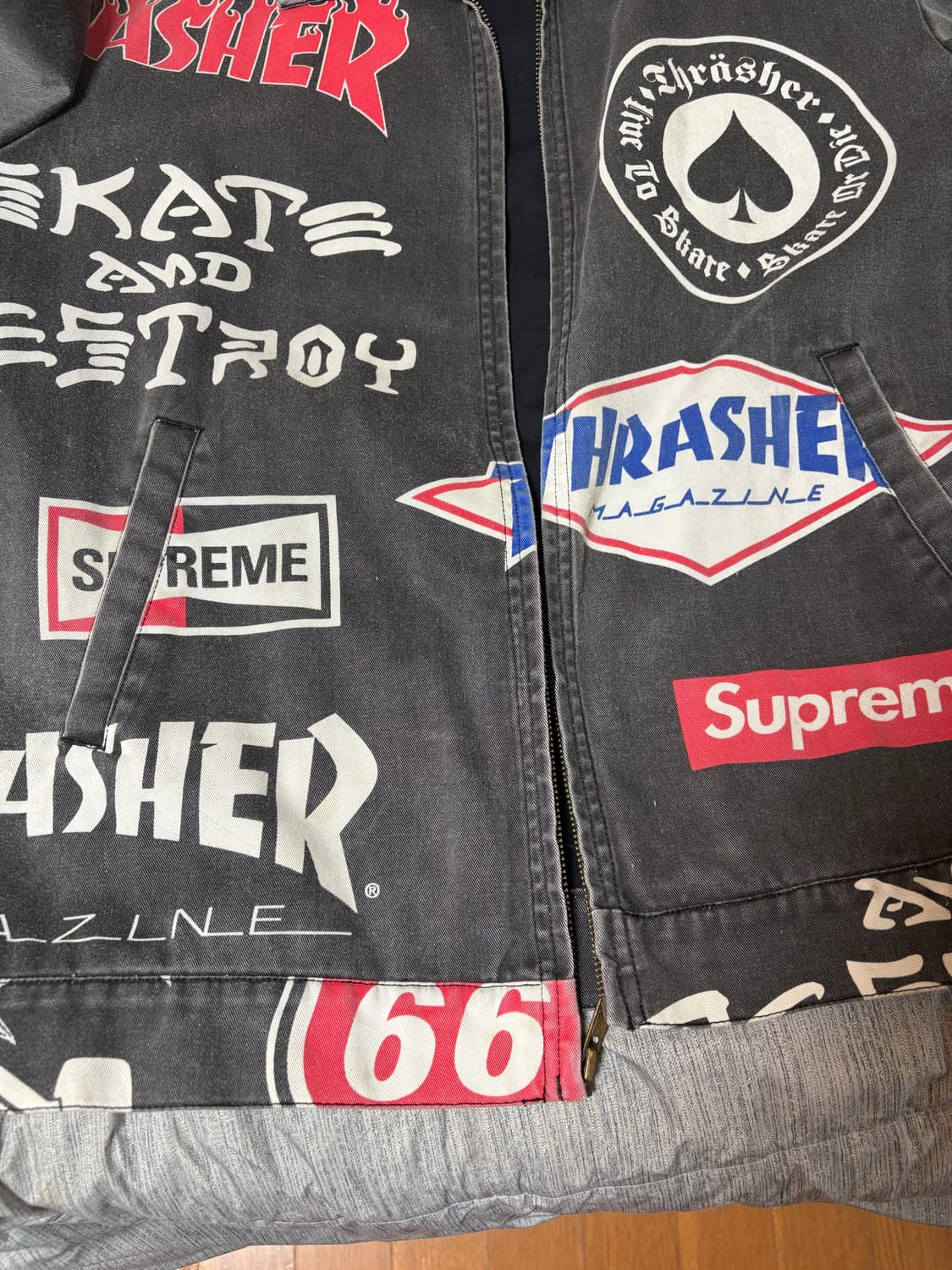 슈프림 트레셔 16 워크자켓 블랙 L 상품이미지9