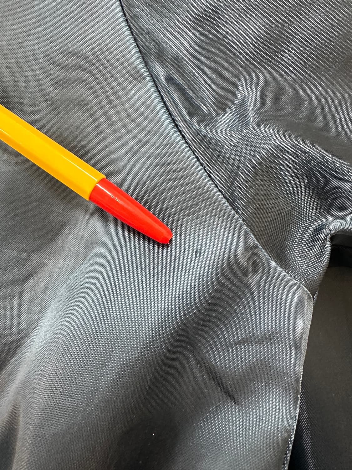 70s USA 펠코 양키즈 사틴 베이스볼 자켓 L 상품이미지9