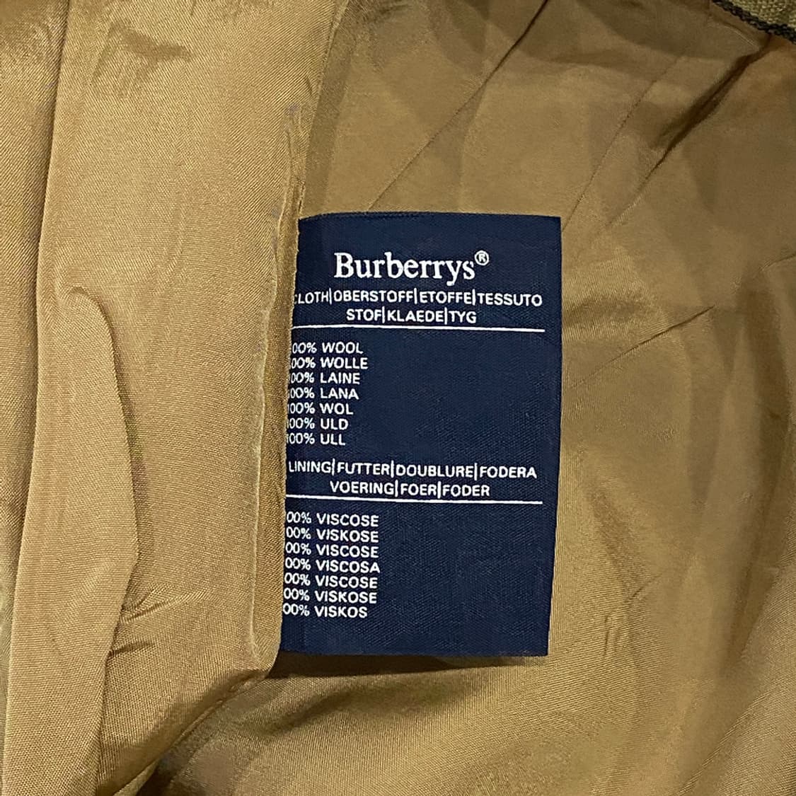 VTG 버버리 노바체크 롱 스커트 상품이미지5