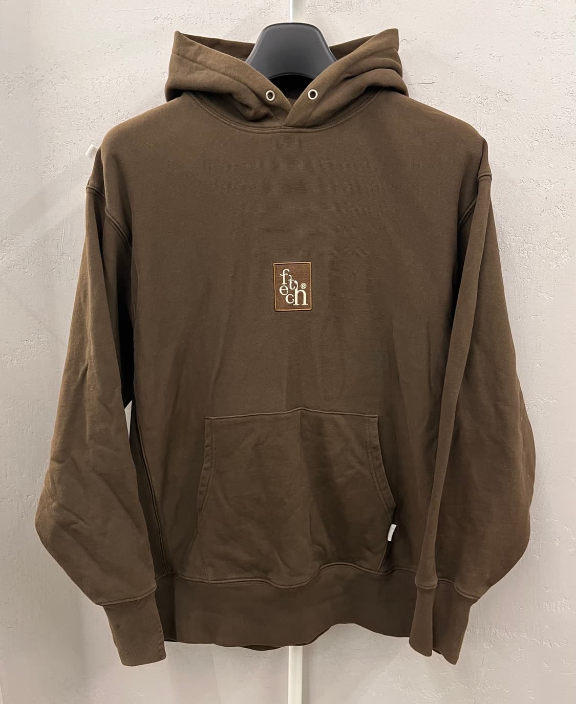 페치 fetch 후드티 L 브라운 상품이미지1