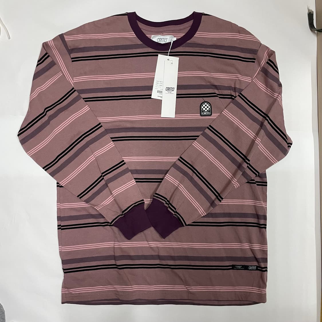 크리틱 와펜 스트라이프 롱슬리브 상품이미지1