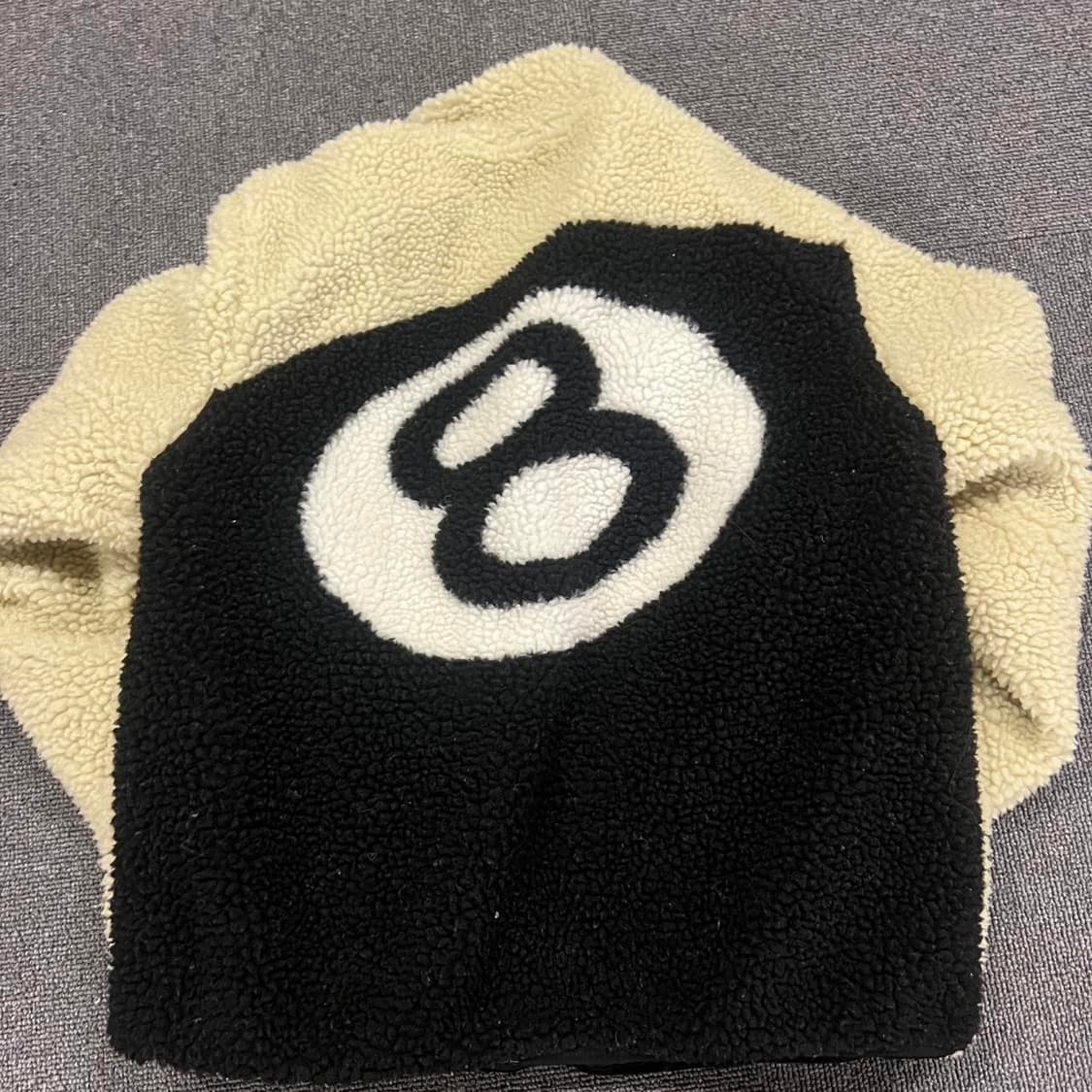 스투시 8볼 쉐르파 자켓 내츄럴 상품이미지1