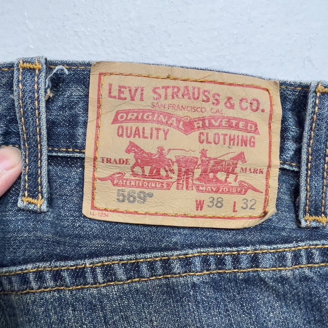 리바이스 569 데님팬츠 상품이미지5