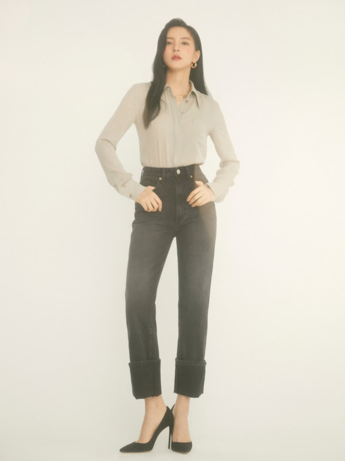 하나보 NO.17 TOP 애쉬그레이 상품이미지4