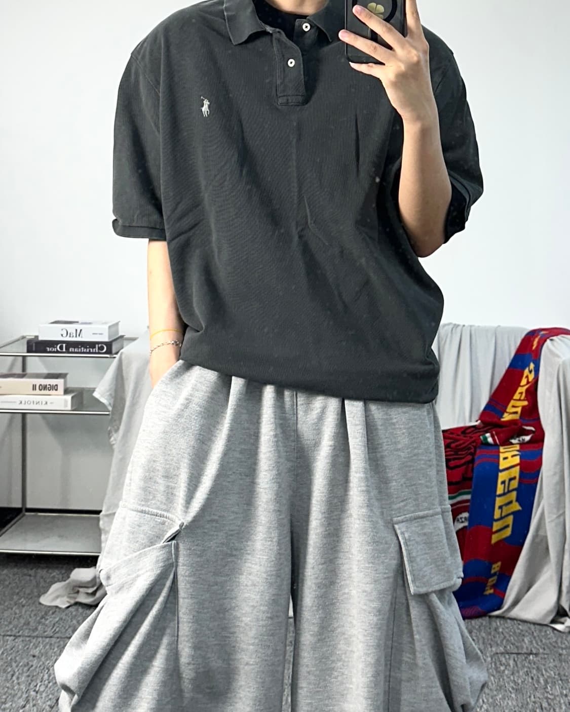 폴로 랄프로렌 차콜 pk 2XL 상품이미지3
