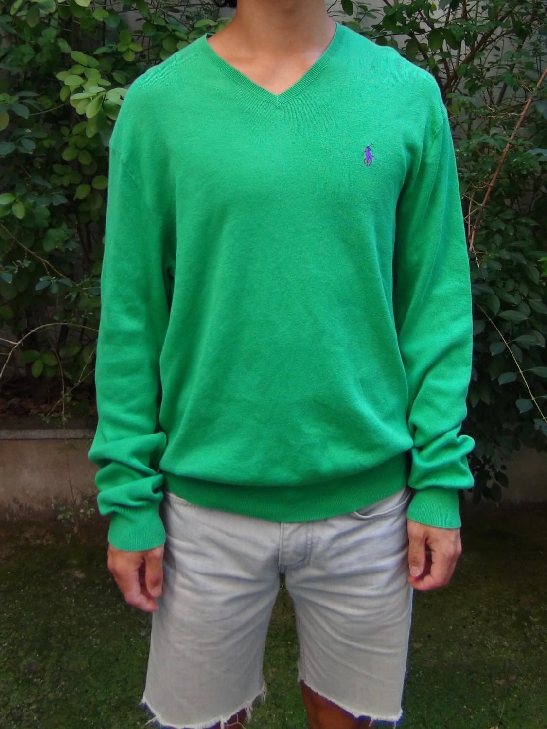 폴로 피마코튼 니트 L 상품이미지2