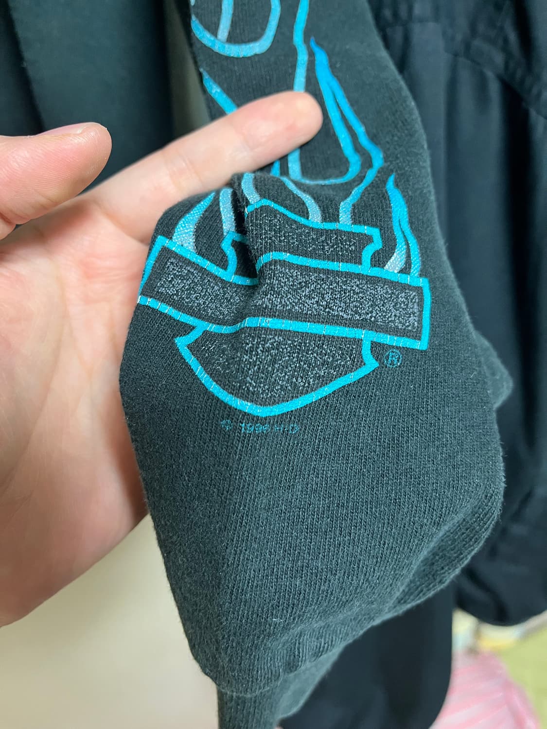 1996 할리데이비슨 플레임 롱슬리브 판매합니다 상품이미지7