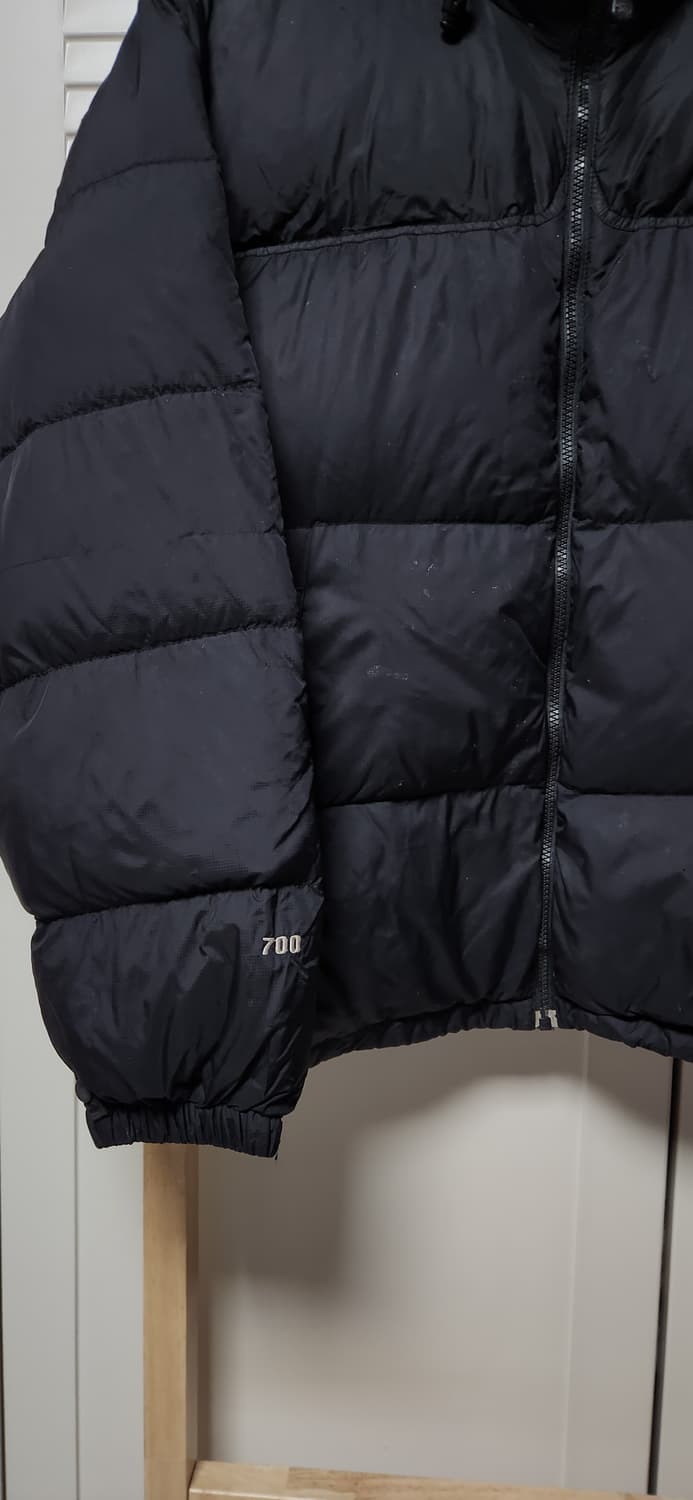 노스페이스 700 눕시 블랙 패딩 자켓 상품이미지3