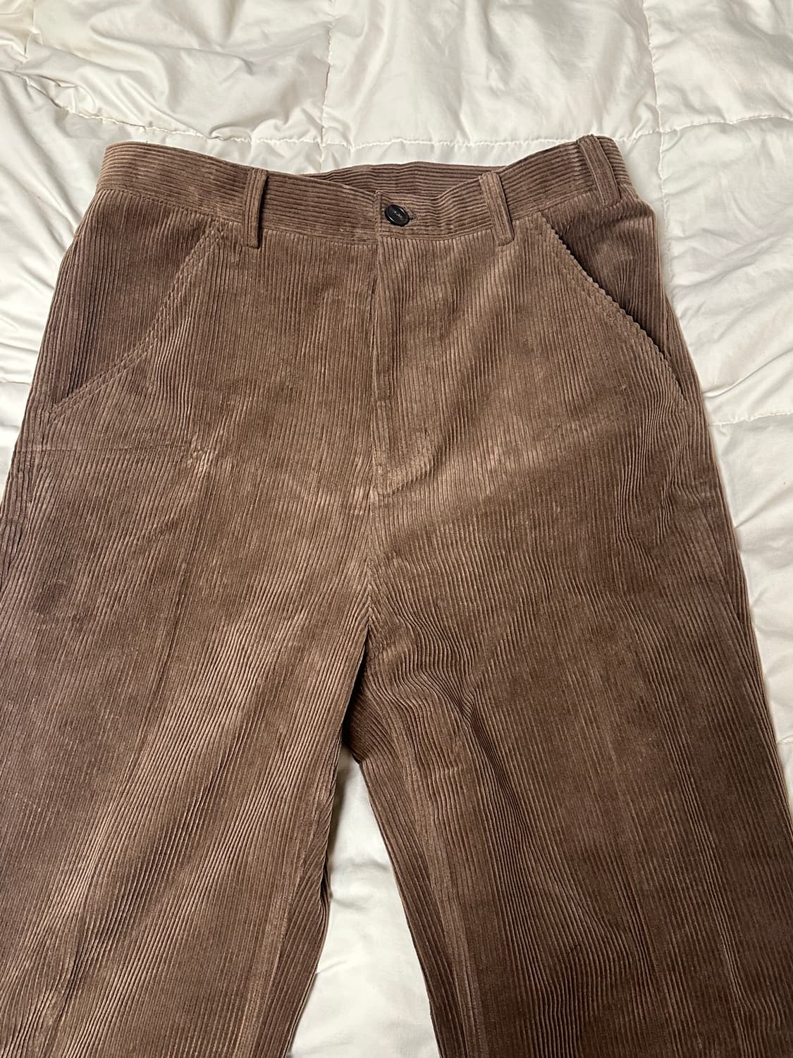 [m] stu 코듀로이 와이드 팬츠 상품이미지3