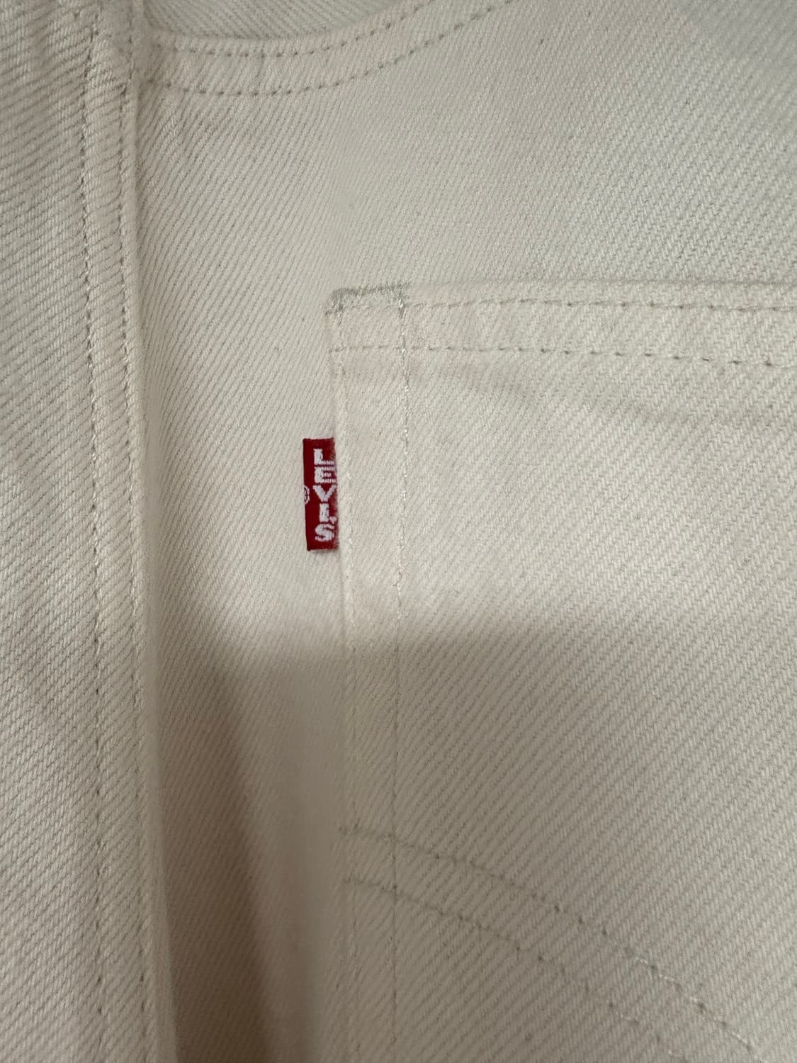 리바이스 568 W32xL32 크림 상품이미지4