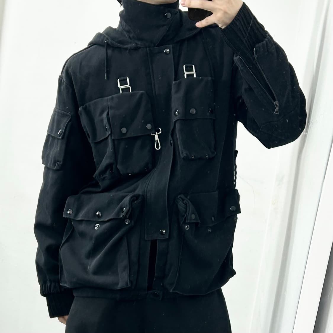 산드로 옴므 20FW 멀티포켓 사파리 자켓 상품이미지1