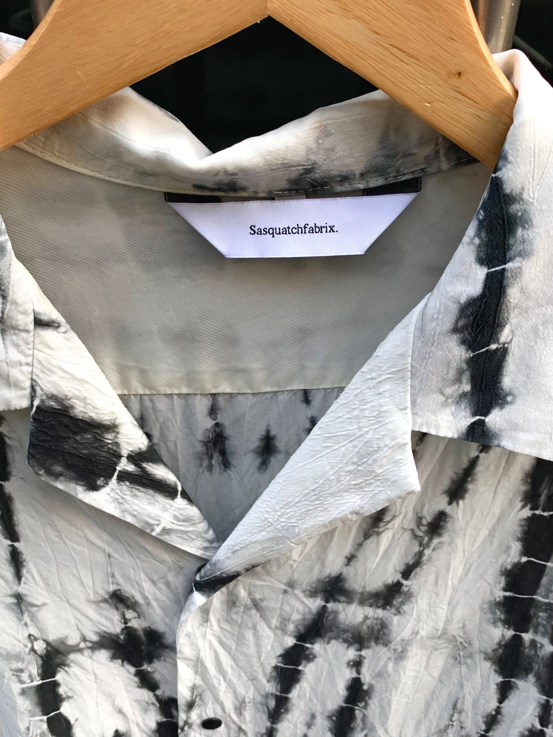 사스콰치 패브릭스 타이다이 수묵화 셔츠 상품이미지2